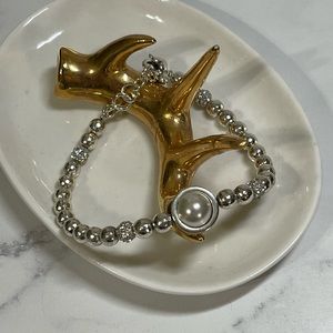 Brighton Chara Ellipse Pearl Bracelet